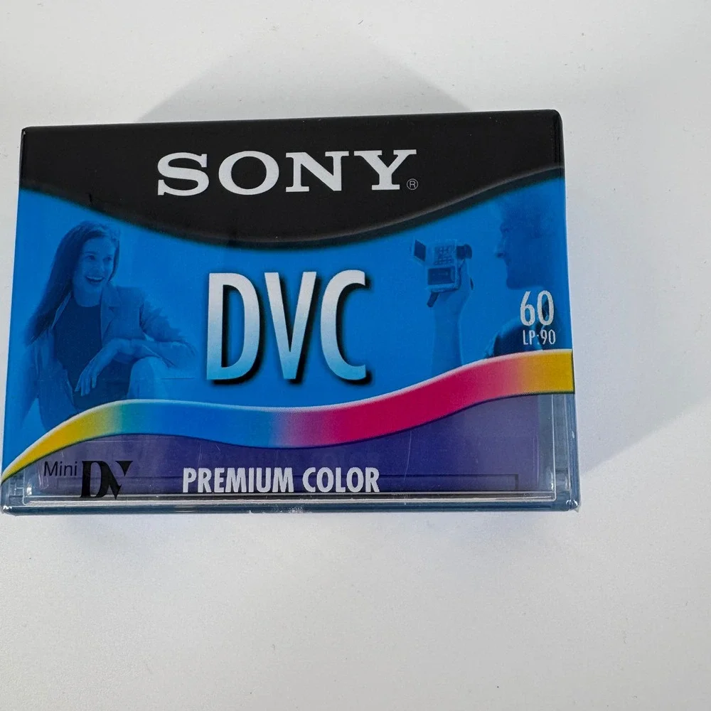 Lot of 3 Sony DVC Premium Color Digital Video Cassette 60 Minute SP 90 Minute LP